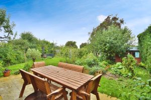 Rear garden- click for photo gallery